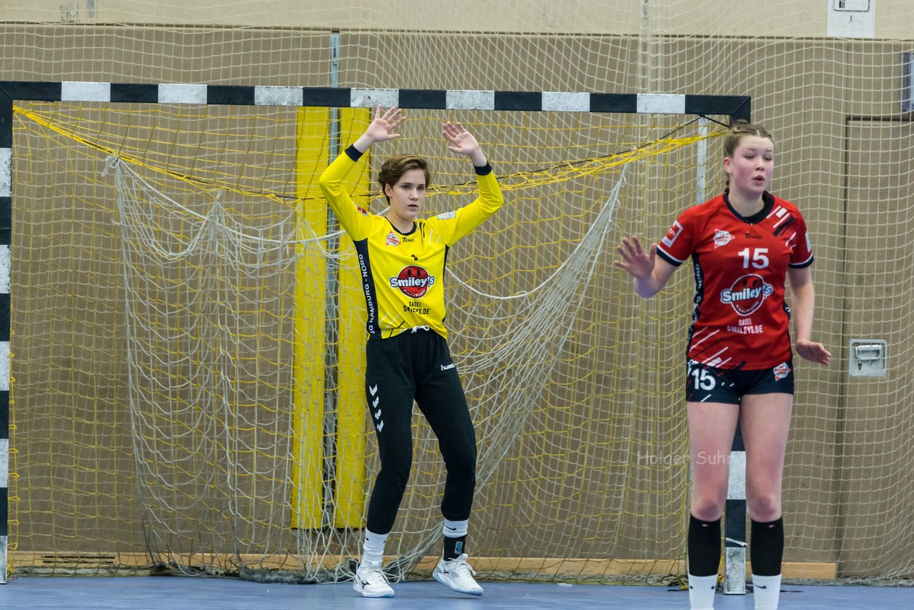 Bild 43 - B-Juniorinnen SG HH Nord - SV Henstedt Ulzburg : Ergebnis: 23:22
